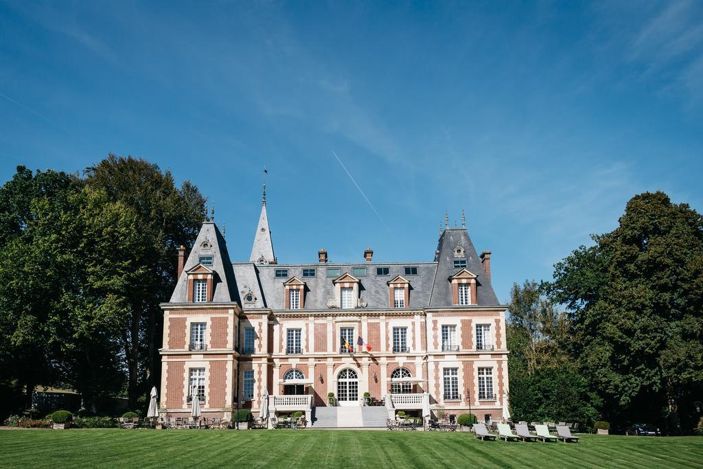 Saint-Denis-le-Thiboult Chateau-Hotel De Belmesnil מראה חיצוני תמונה